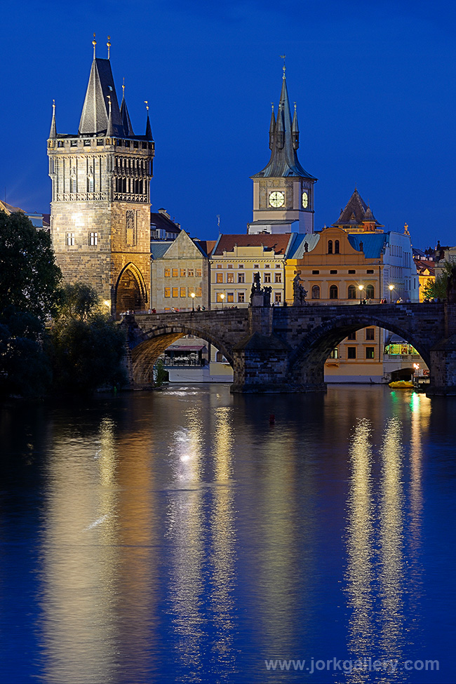 Blick zur Karlsbrücke