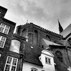 Blick zur Katharinenkirche, Lübeck