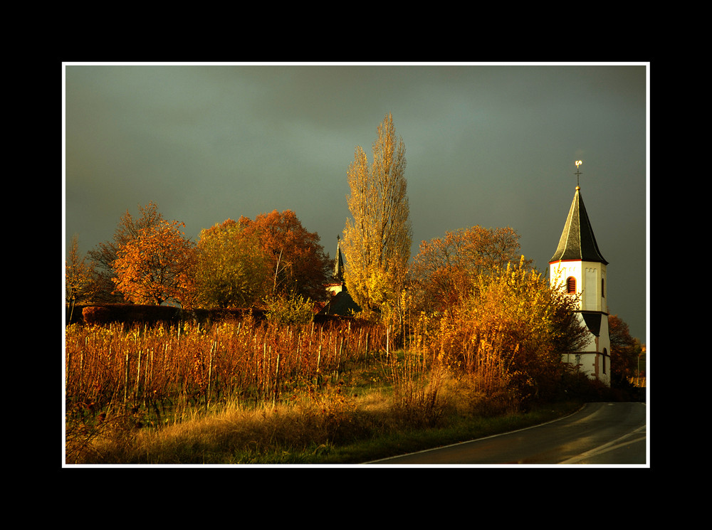 Blick zur Kirche