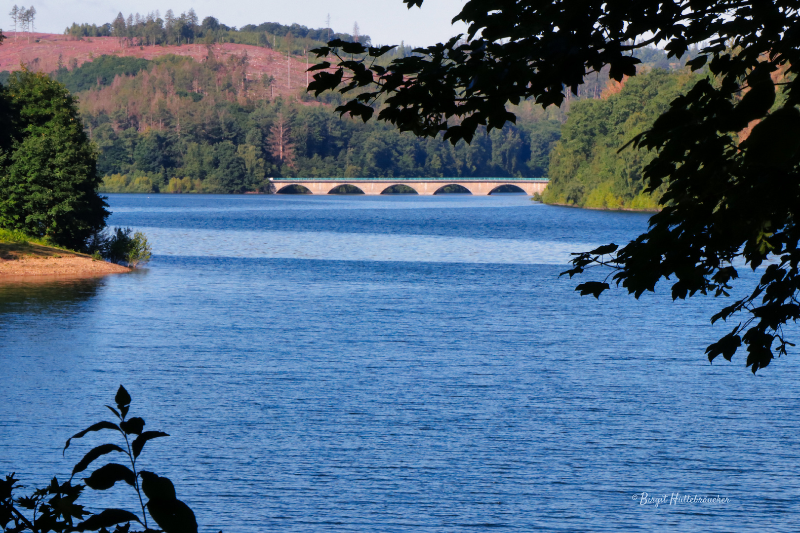 Blick zur Klamer Brücke