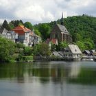 Blick zur Klosterkirche Maria Magdalena