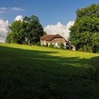 Blick zur Klütinger Alm