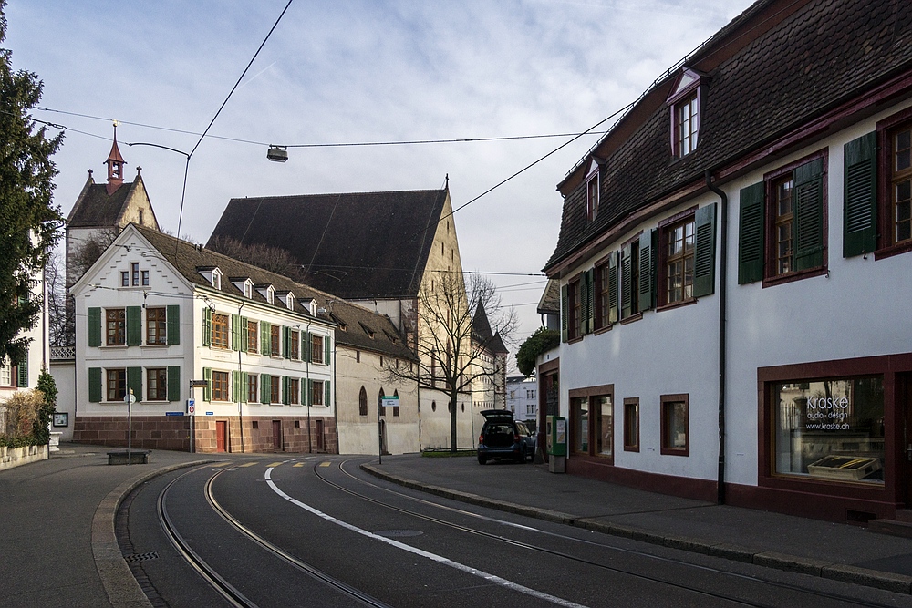 Blick zur Leonhardskirche