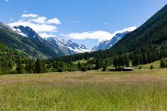 Blick zur Lötschenlücke