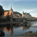 Blick zur Marienkirche ...