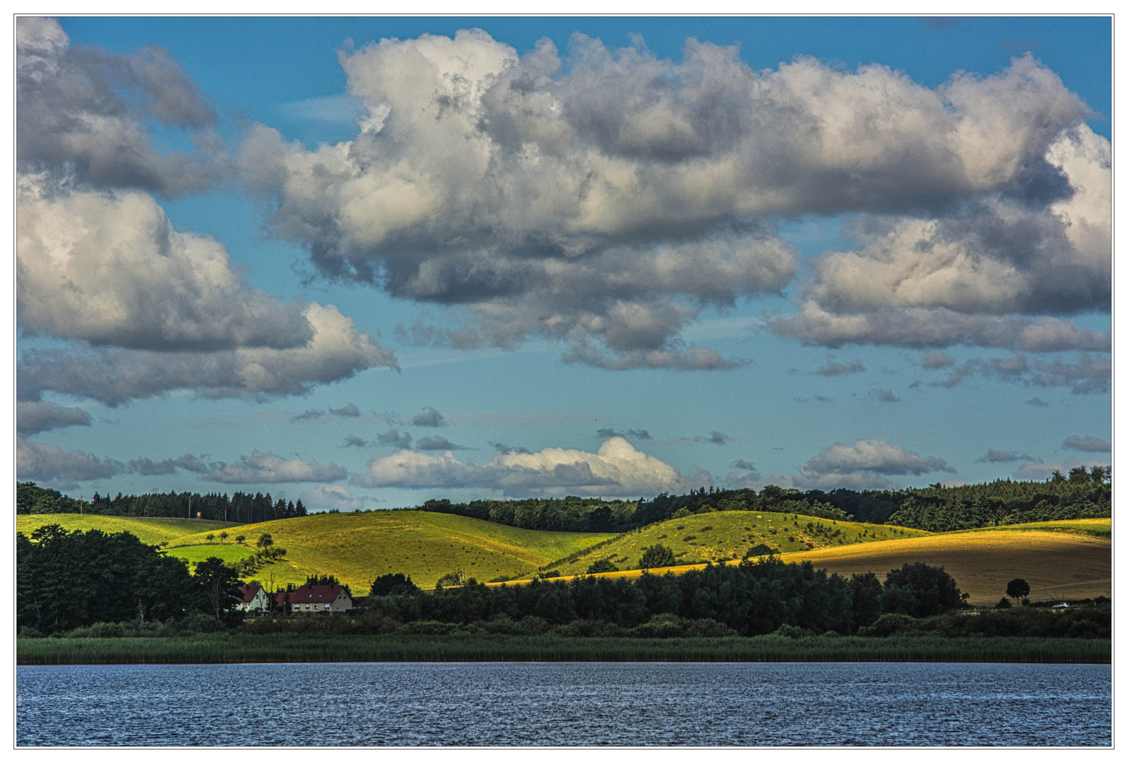 Blick zur Mecklenburgischen Schweiz