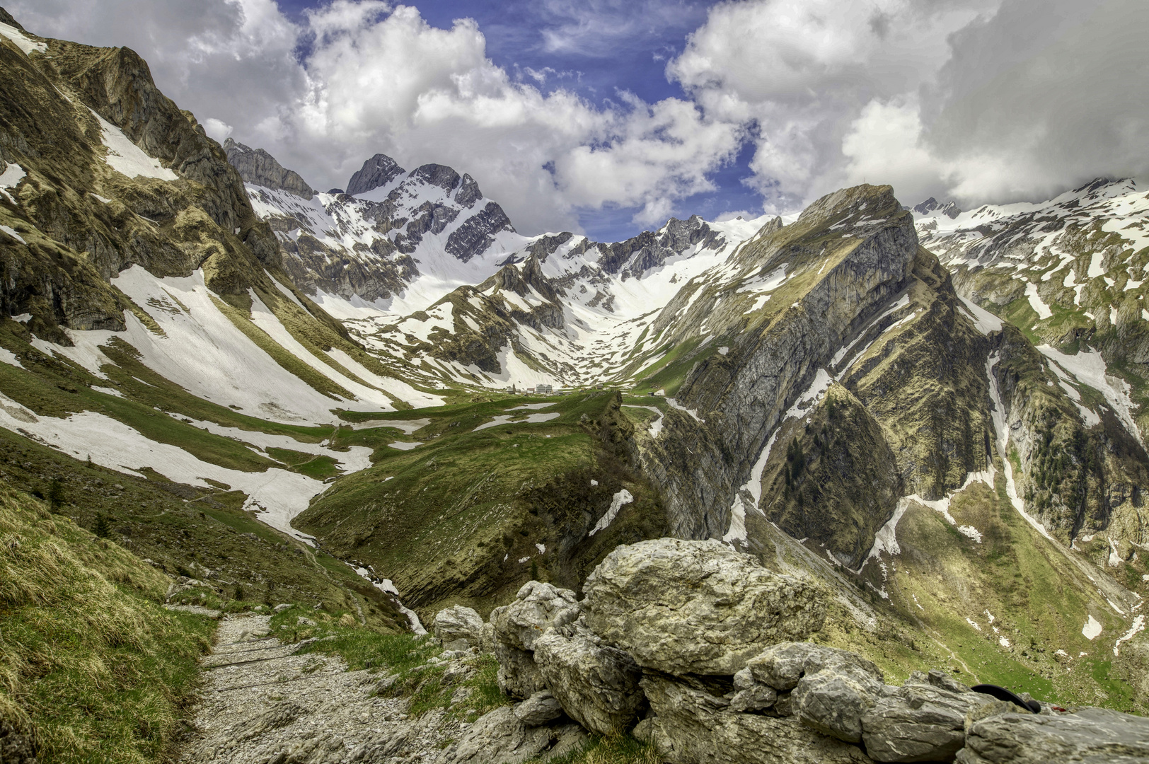 Blick zur Meglisalp