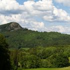 Blick zur Milseburg in der Rhön