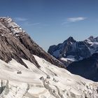 Blick zur Mittellegi-Hütte