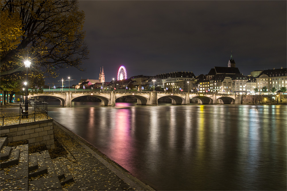 Blick zur Mittleren Rheinbrücke