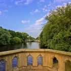 Blick zur Mundsburger Brücke