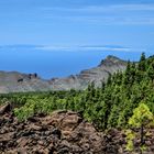 Blick zur Nachbarinsel La Palma