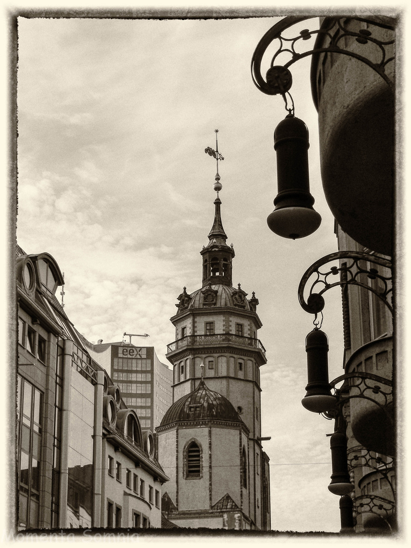 Blick zur Nikolaikirche