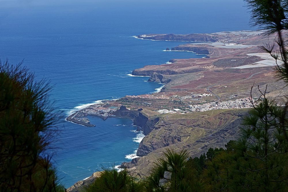 Blick zur Nord West Küste