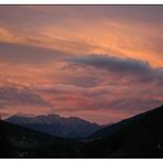 Blick zur Nordkette aus dem Stubaital