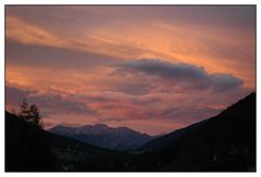 Blick zur Nordkette aus dem Stubaital