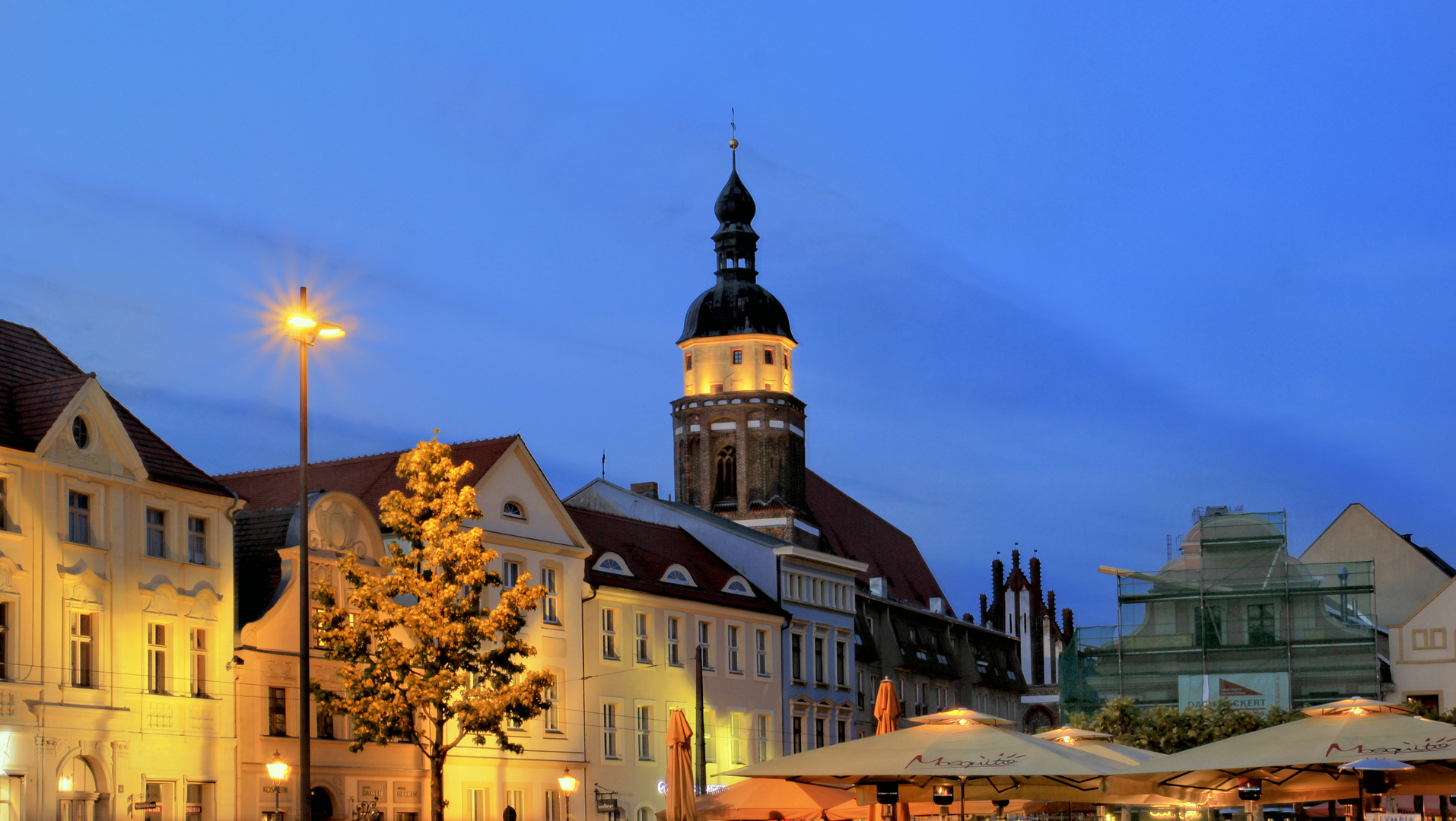 Blick zur Oberkirche-HDR