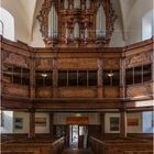 Blick zur Orgel Blasiikirche in Quedlinburg