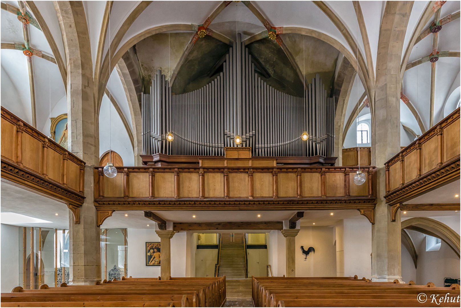Blick zur Orgel - Frauenkirche Meißen