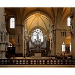 Blick zur Orgel im Dom zu Münster