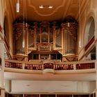 Blick zur Orgel in der Georgenkirche in Eisenach