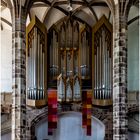 Blick zur Orgel in der St.Wolfgangkirche