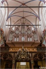 Blick zur Orgel - St.-Nikolaikirche Stralsund