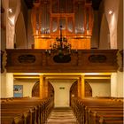 Blick zur Orgel - St. Stephani Ottersleben-