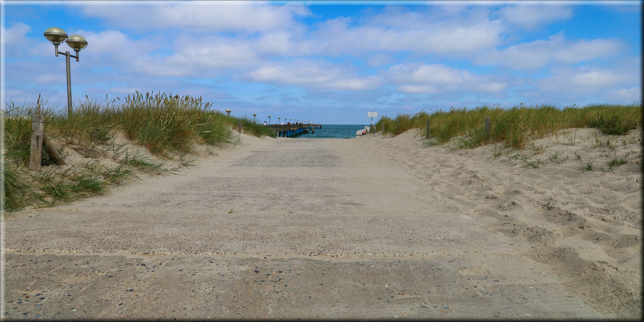 Blick zur Ostsee