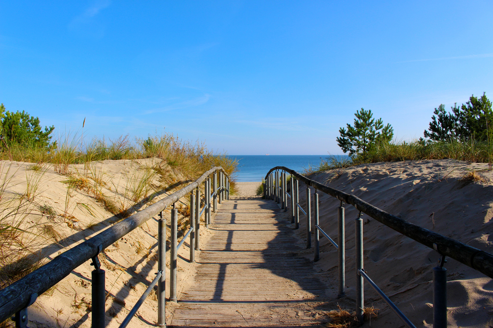 Blick zur Ostsee