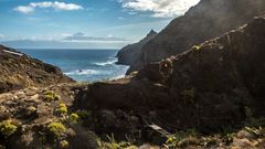 Blick zur Playa de la Caleta - La Gomera