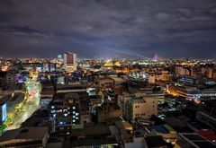 Blick zur Rama VIII-Bridge