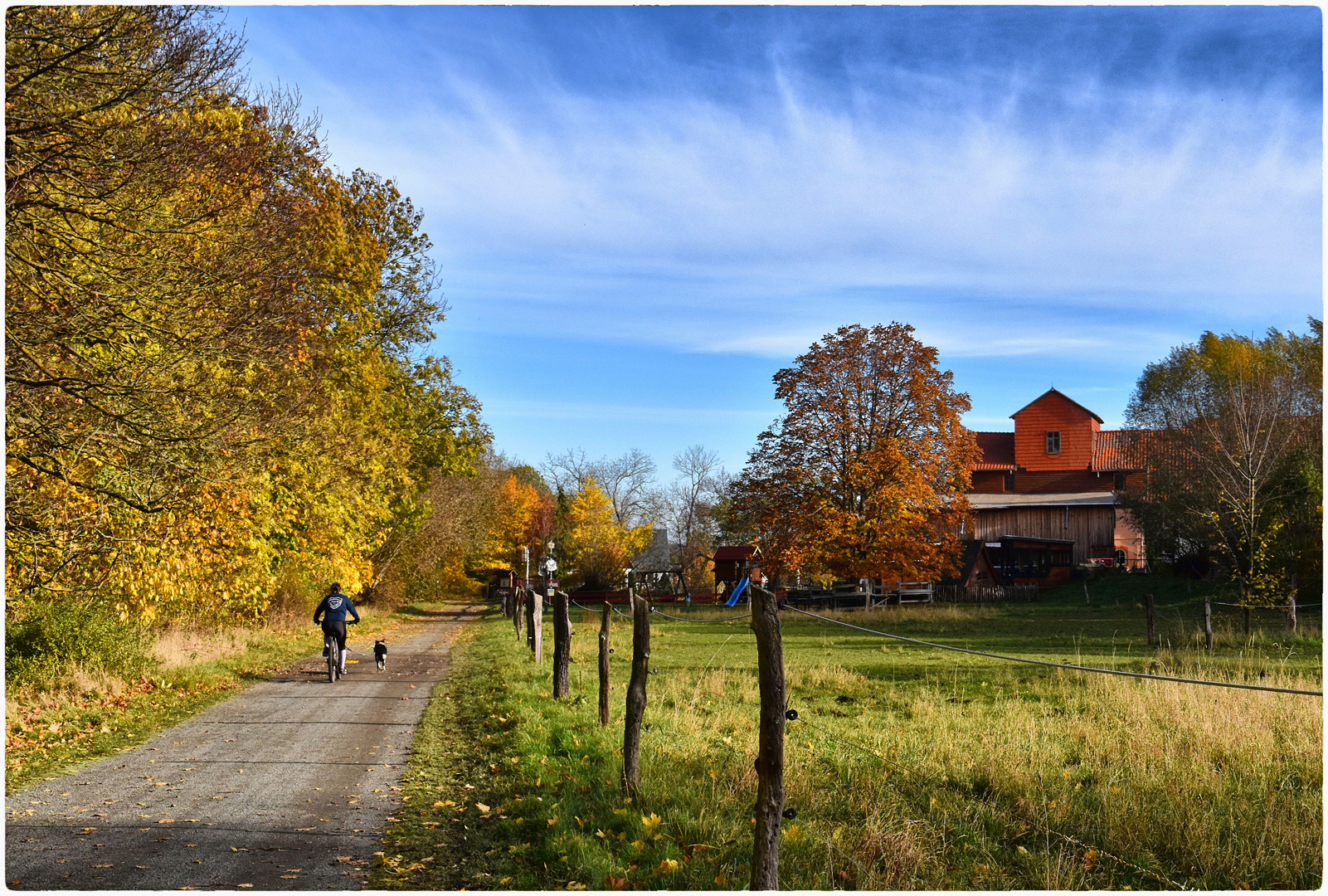 Blick zur Rothen Mühle