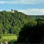 Blick zur Ruine Hiltenburg