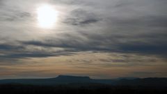 Blick zur Sächsischen Schweiz