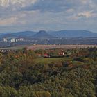 Blick zur Sächsischen Schweiz mit genialer Fernsicht bei ...