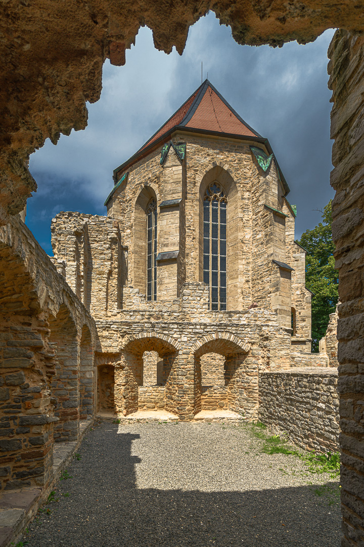 Blick zur Schlosskirche (2) am Nachmittag 