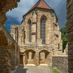 Blick zur Schlosskirche (2) am Nachmittag 