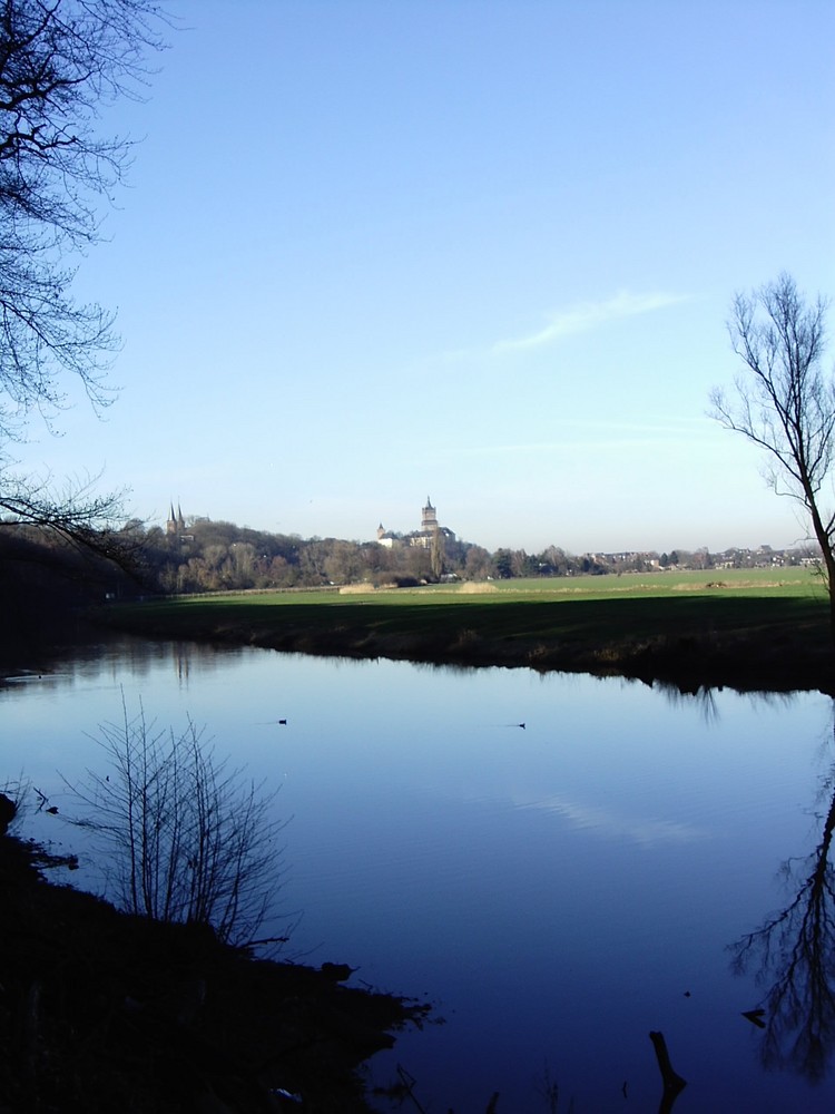 Blick zur Schwanenburg