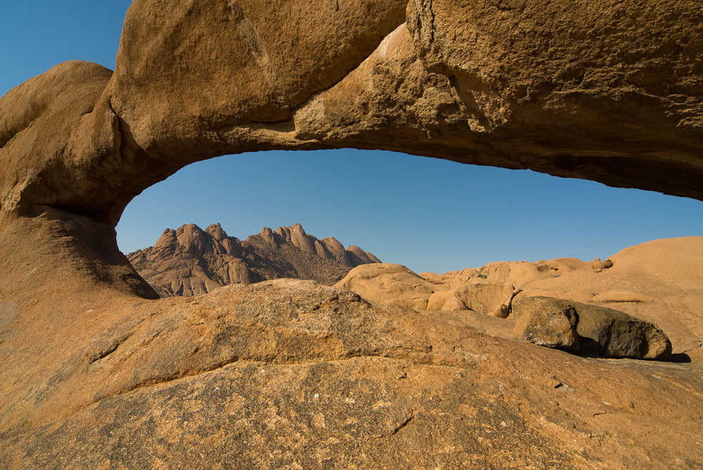 Blick zur Spitzkoppe