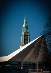 Blick zur St.-Marien-Kirche