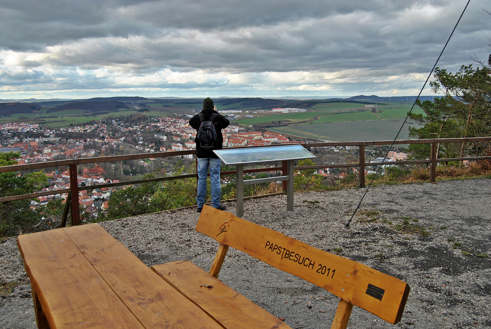 Blick zur Stadt