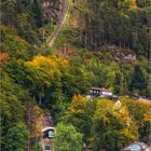 Blick zur Standseilbahn ...