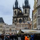 Blick zur Teynkirche