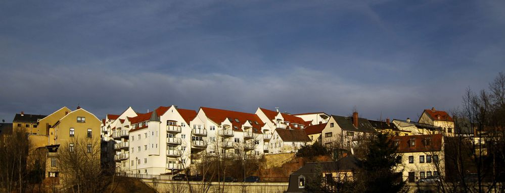 Blick zur Torgasse in Meerane