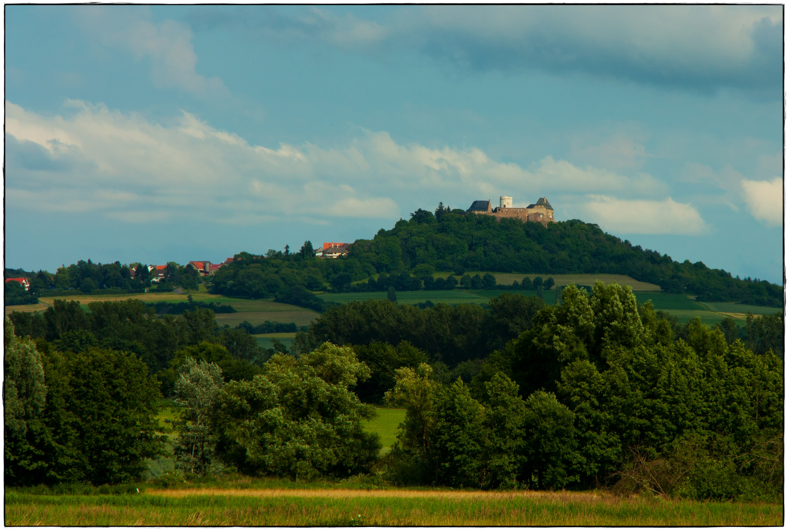 Blick zur Veste Otzberg