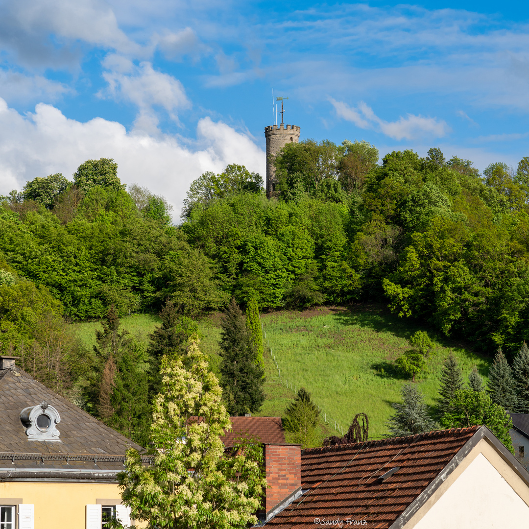 Blick zur Wallburg