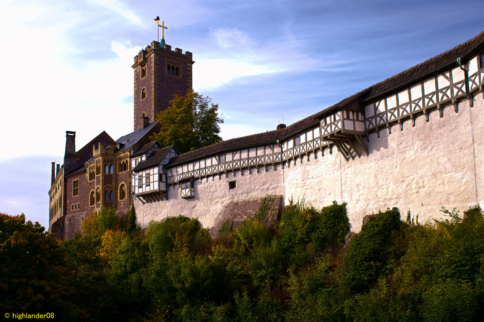 Blick zur Wartburg_