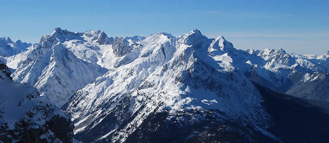 Blick zur Zugspitze