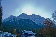 Blick zur Zugspitze